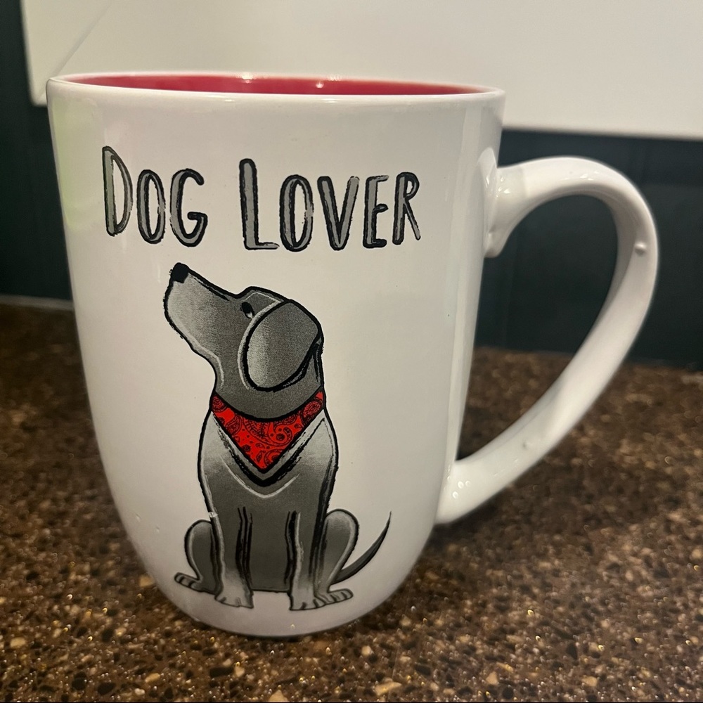⬇️$14 XL Dog Lover‎ mug